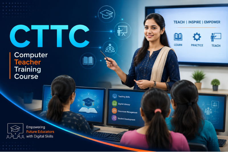 CTTC Computer Teacher Training Course for professional instructors at I.T. Guru / I-tech Guru Computer Education Surat