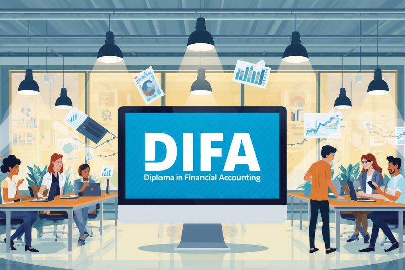 DIFA Diploma in Financial Accounting with Tally and GST at I.T. Guru / I-tech Guru Computer Education Surat